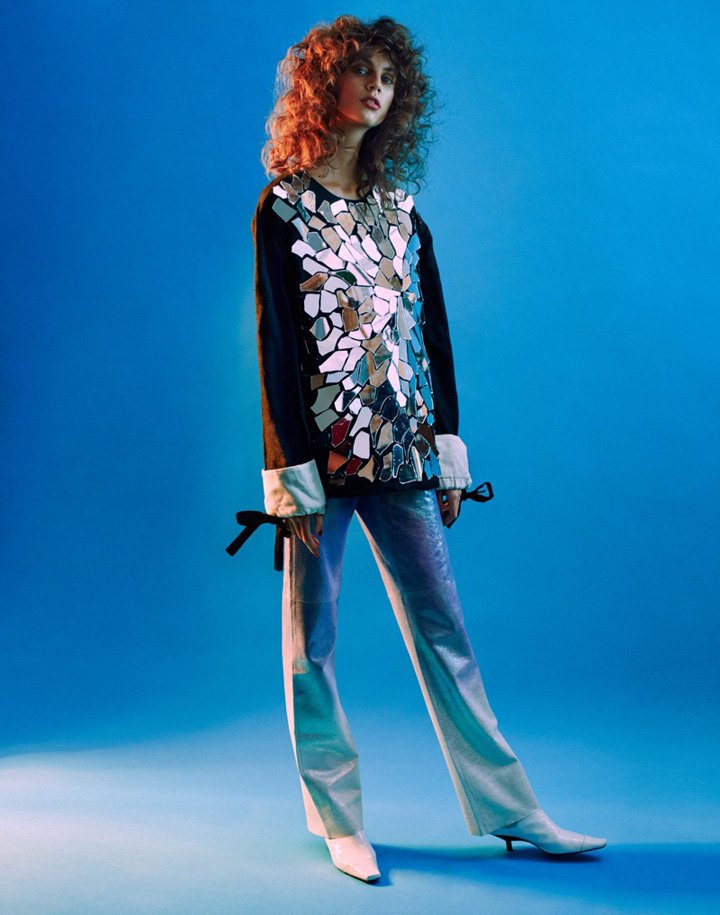 超模Antonina Petkovic演绎《Vogue》杂志墨西哥版