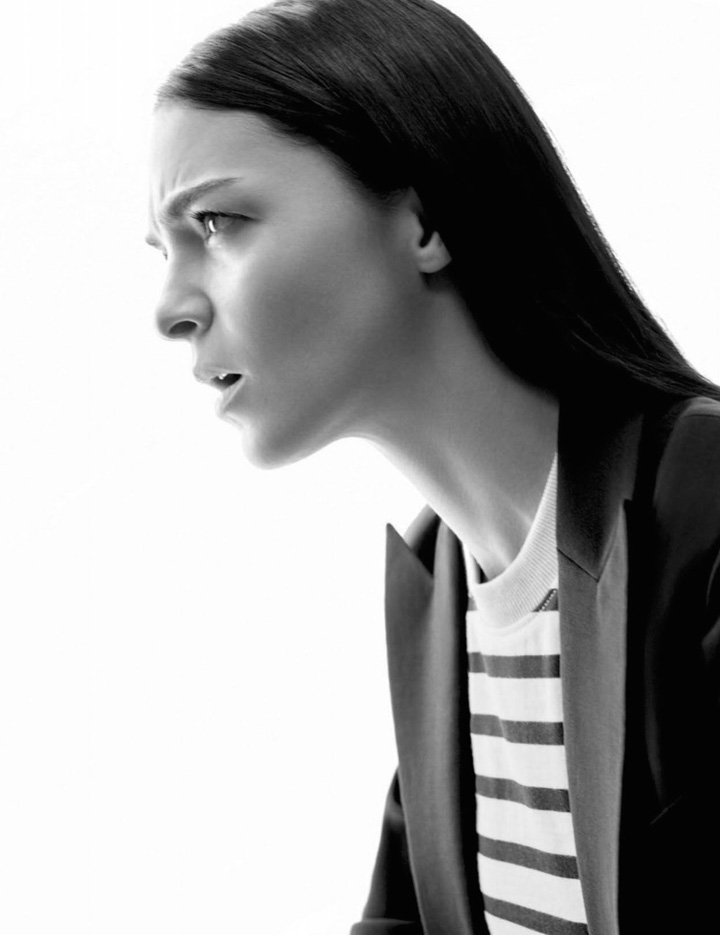 名模Mariacarla Boscono 演绎《Vogue》杂志墨西哥版