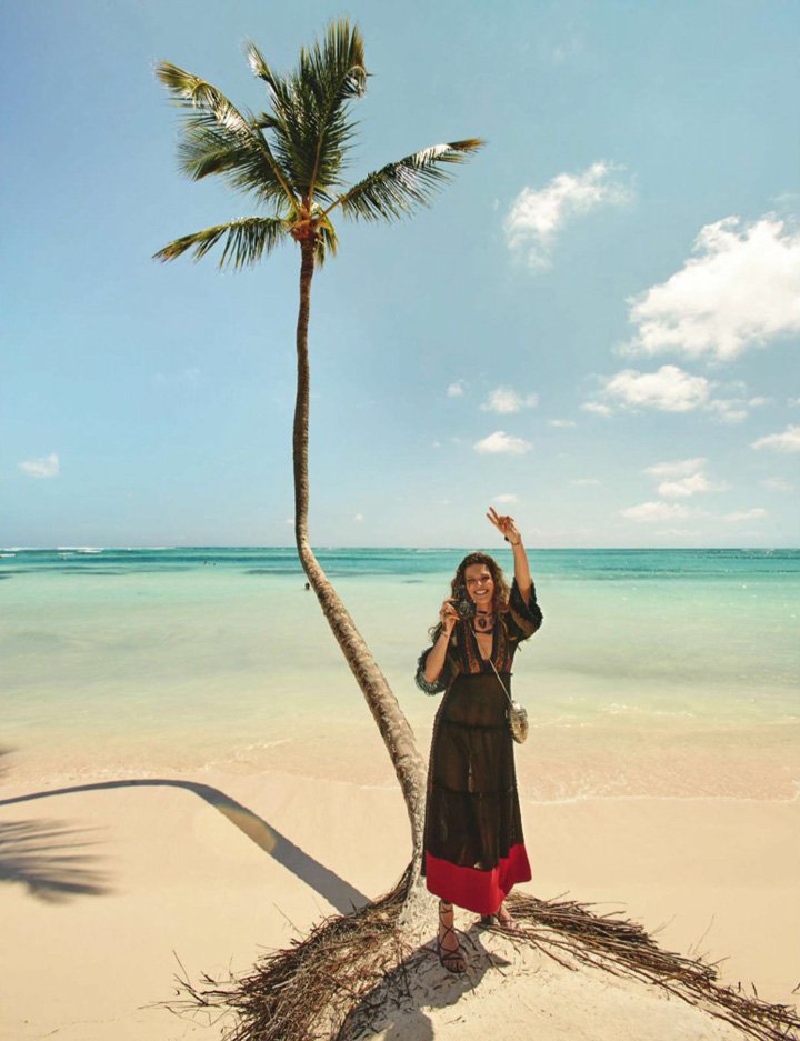 超模Louise Pedersen 演绎《Elle》时尚杂志西班牙版