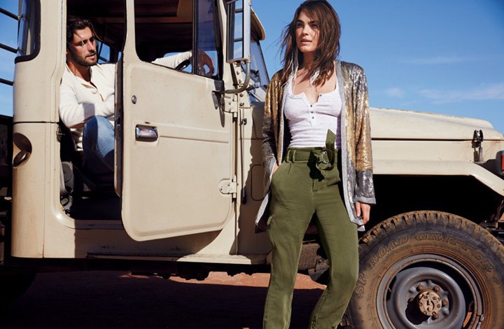 超模Bambi Northwood-Blyth 演绎 Free People 2025 LookBook