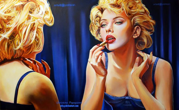 Christina Papagianni肖像插画二