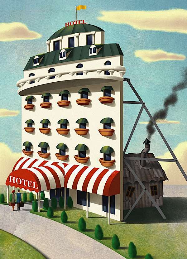 Jim Tsinganos杂志插图