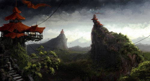 30张概念游戏原画欣赏