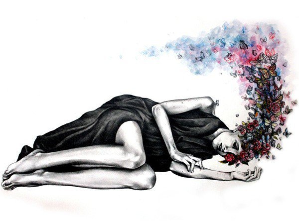 Kate Louise Powell女性插画