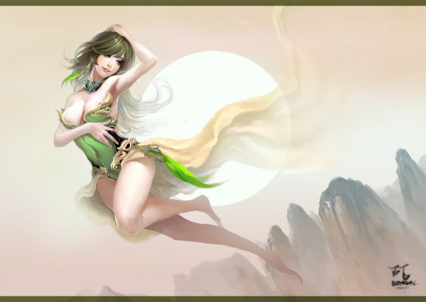 中国byron007游戏原画