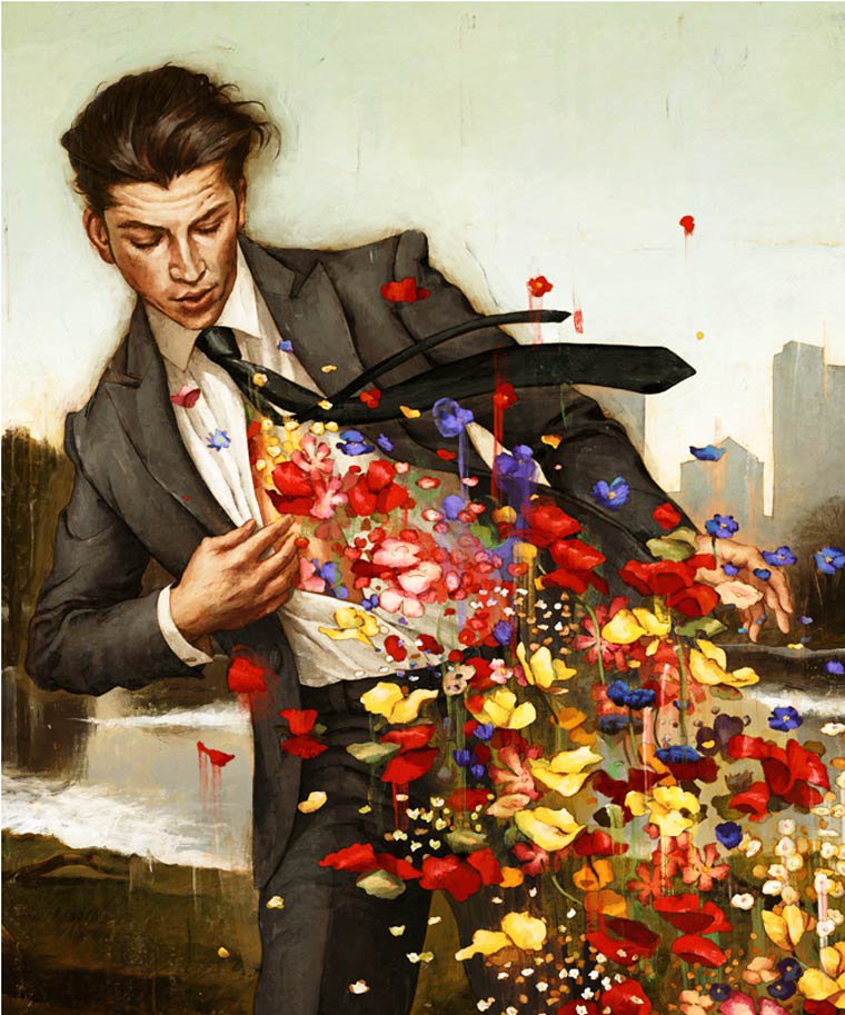 Rory Kurtz超现实风格插画