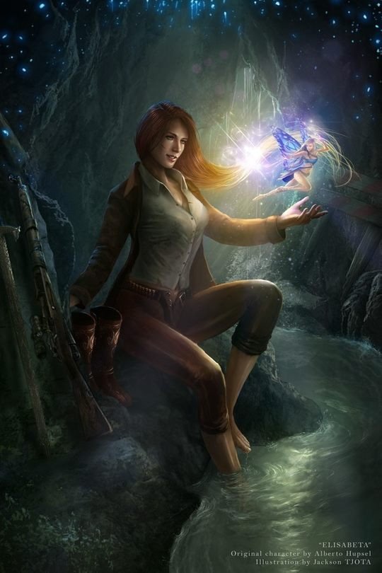 Jackson Tjota人物角色插画作品