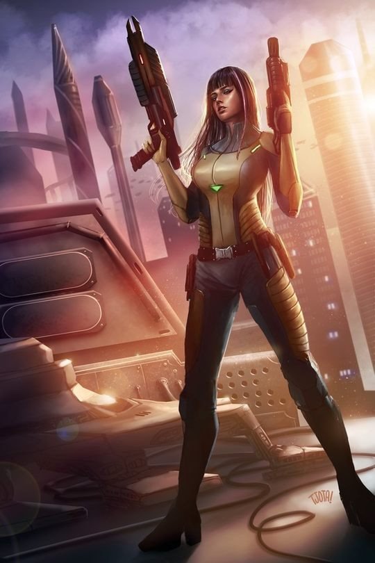 Jackson Tjota人物角色插画作品