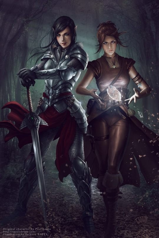 Jackson Tjota人物角色插画作品