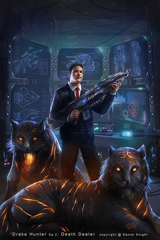 Jackson Tjota人物角色插画作品