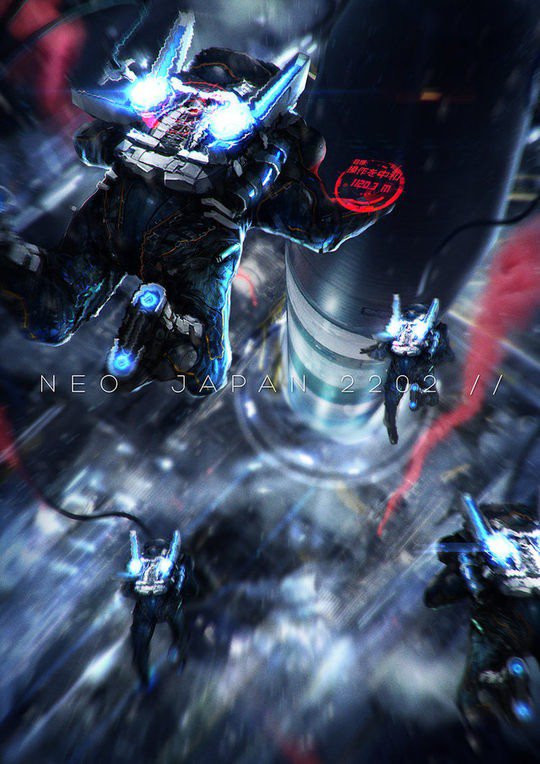 Johnson Ting未来战警插画