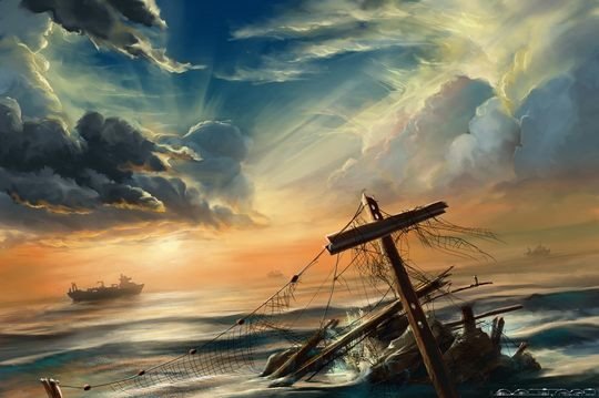 Alexander Rommel奇幻自然风景插画