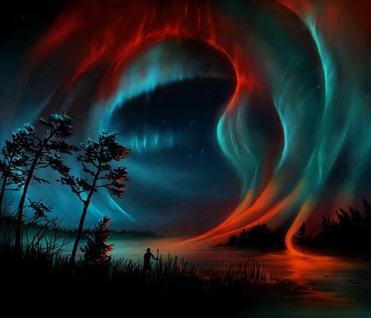 Alexander Rommel奇幻自然风景插画