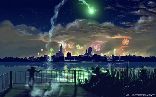 Alexander Rommel奇幻自然风景插画