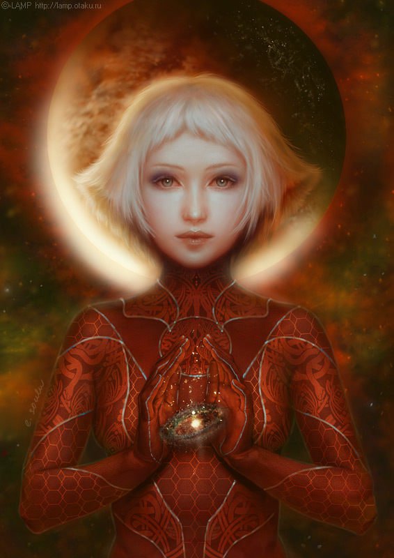 Eva Soulu肖像插画