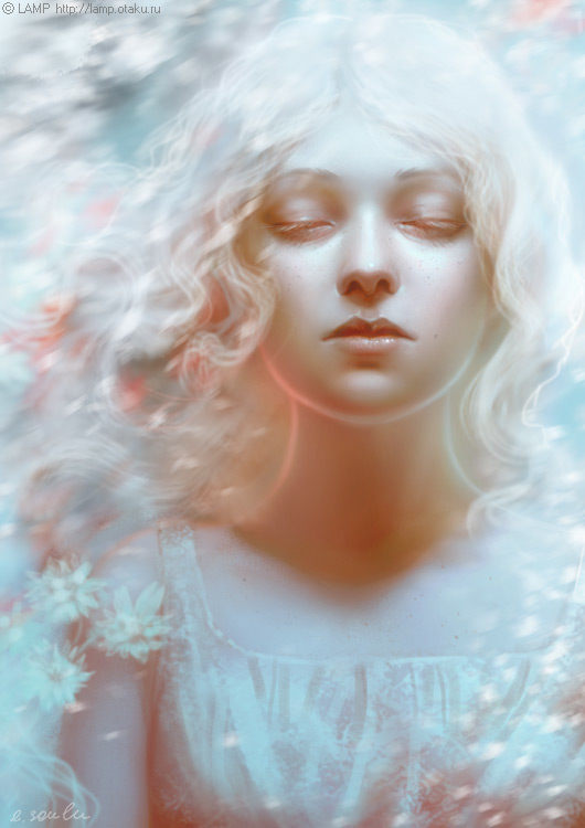 Eva Soulu肖像插画