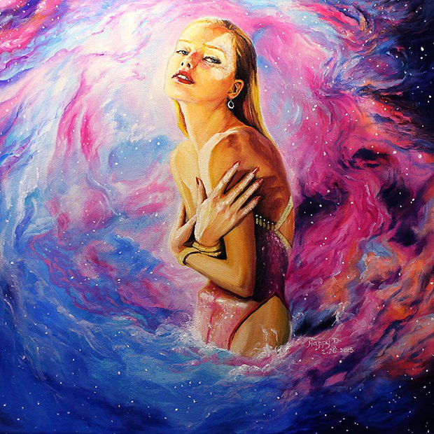 HuanLe中国风水彩插画