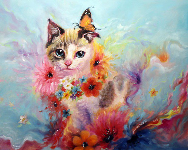 HuanLe中国风水彩插画