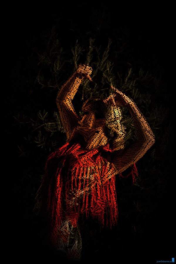 Juan Osborne字母绘画密码