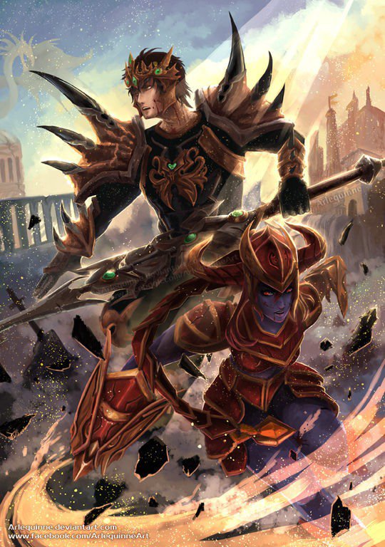 Elin Tan概念人物插画