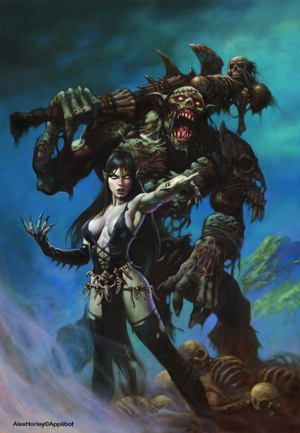 Alex Horley概念插画