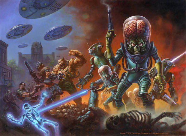 Alex Horley概念插画