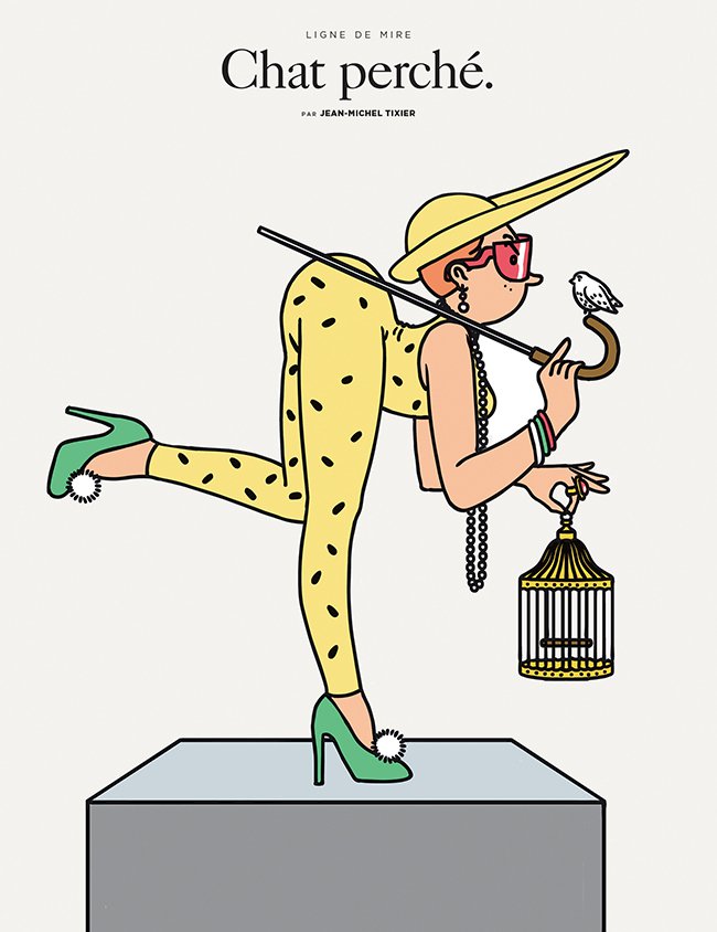 Jean-Michel Tixier人物插画设计作品欣赏