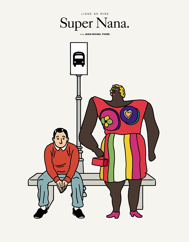 Jean-Michel Tixier人物插画设计作品欣赏