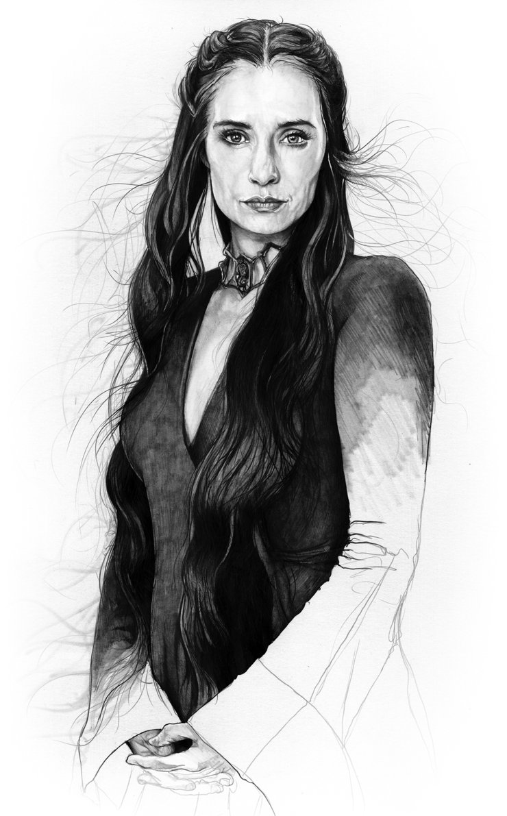 第67届艾美奖“剧王”-《权利的游戏》人物角色手绘！