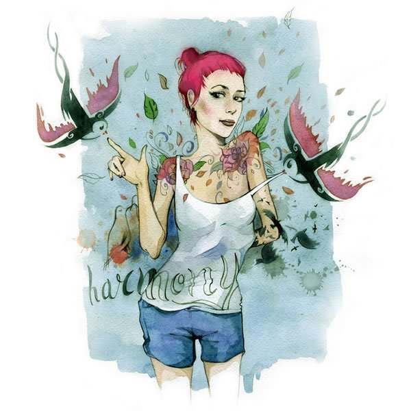 优秀插画作品精选三