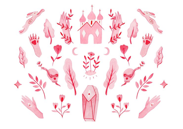 Esthera Preda 加拿大的自由插画家作品