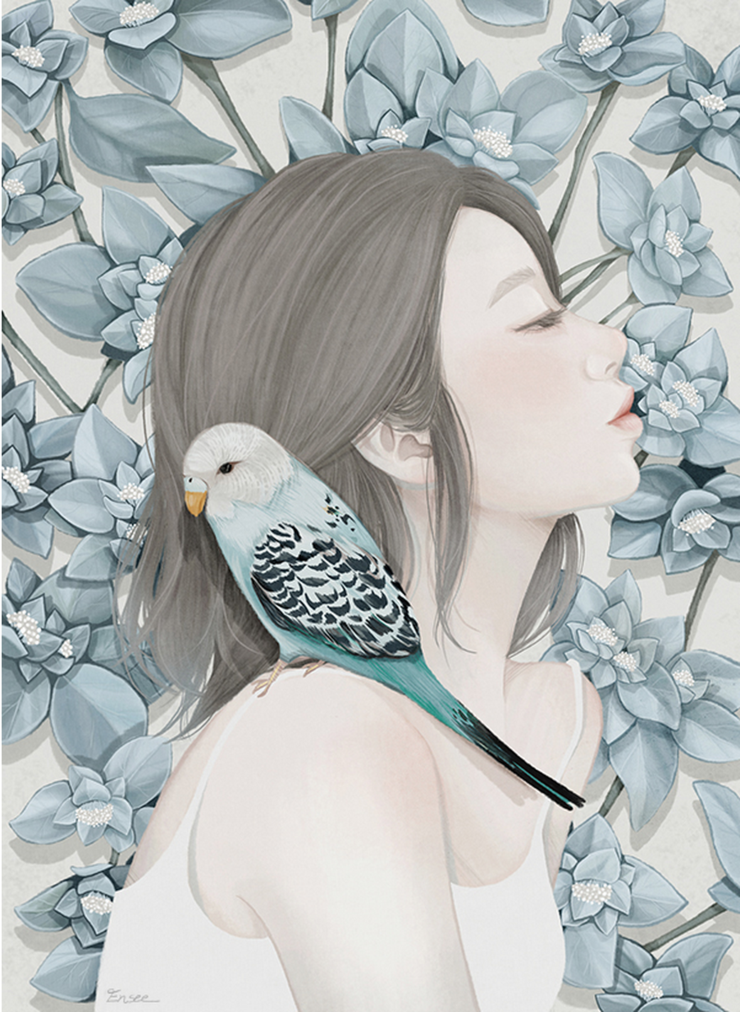 韩国插画家choi mi kyung作品欣赏