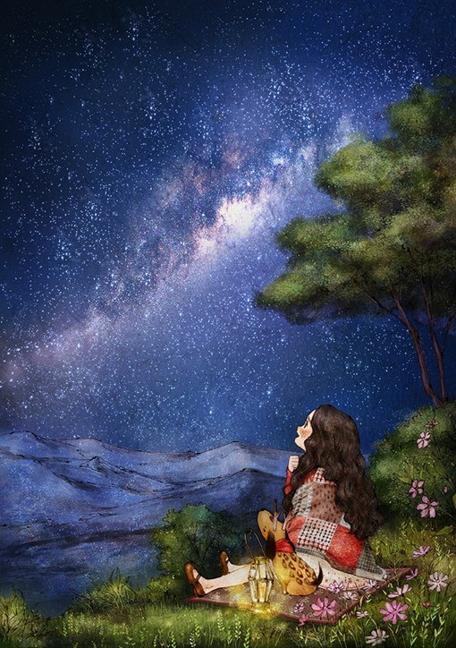 Aeppol童话风格的唯美插画设计