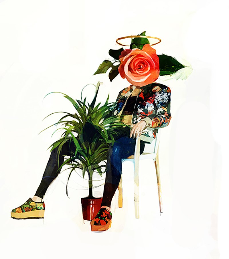 时尚人物插画设计