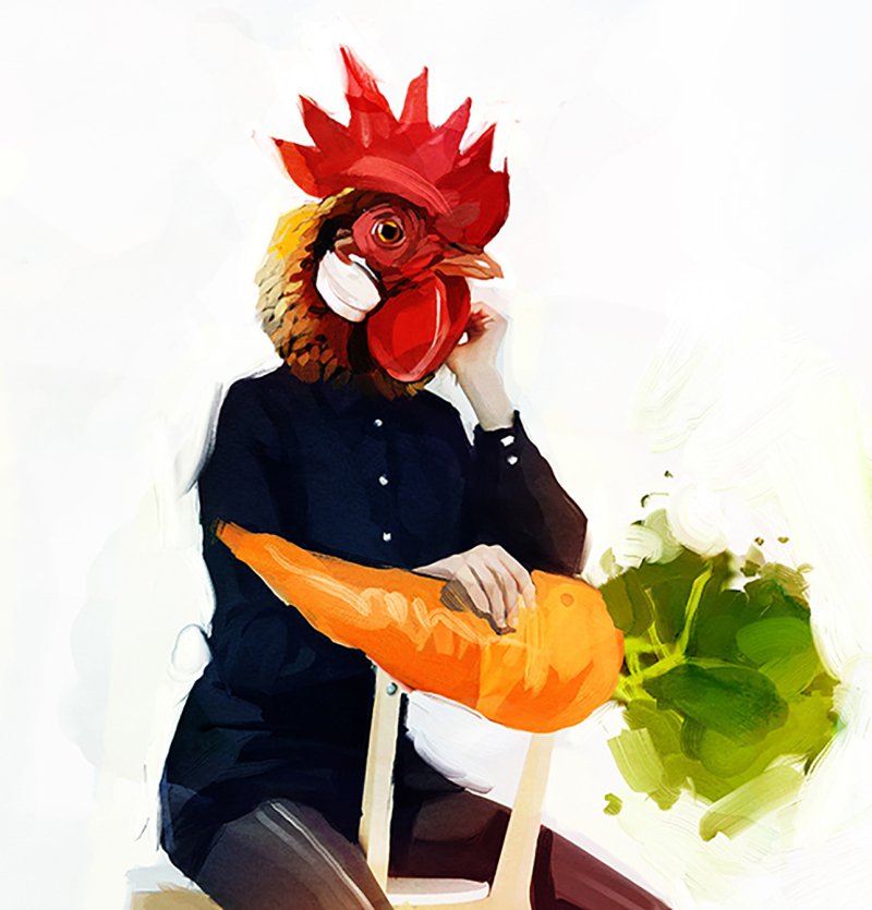 时尚人物插画设计