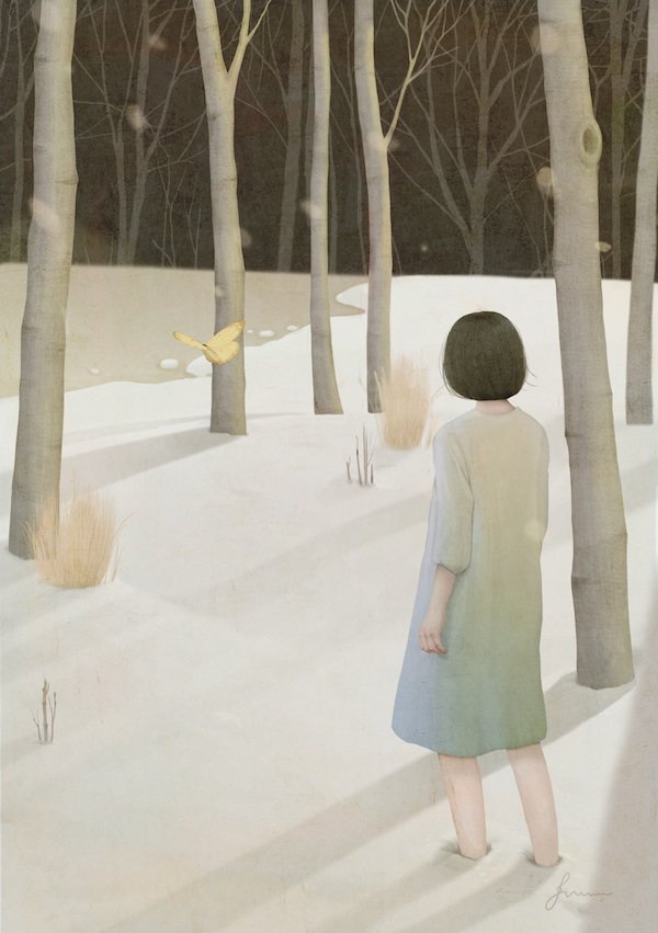 韩国Jiwoon Pak插画作品