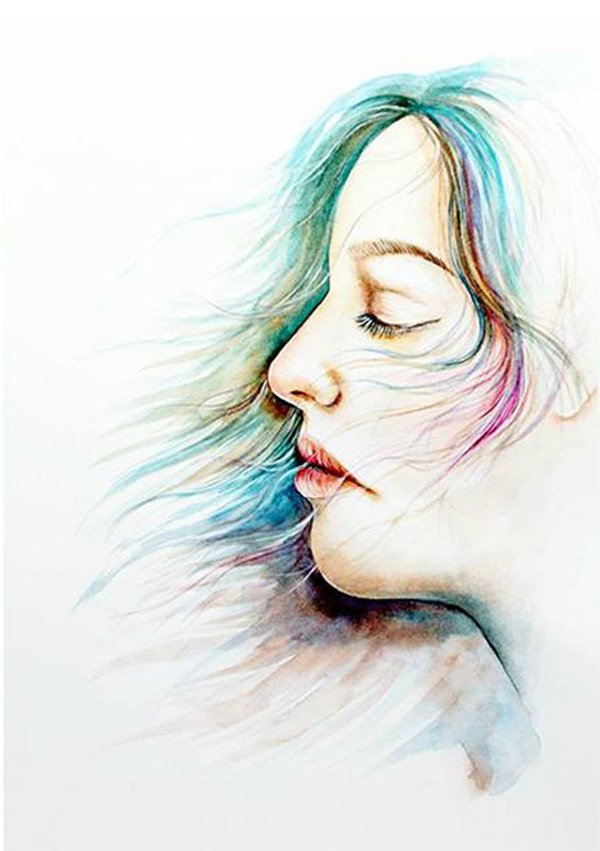 Valeria Marta Fonisto水彩插画