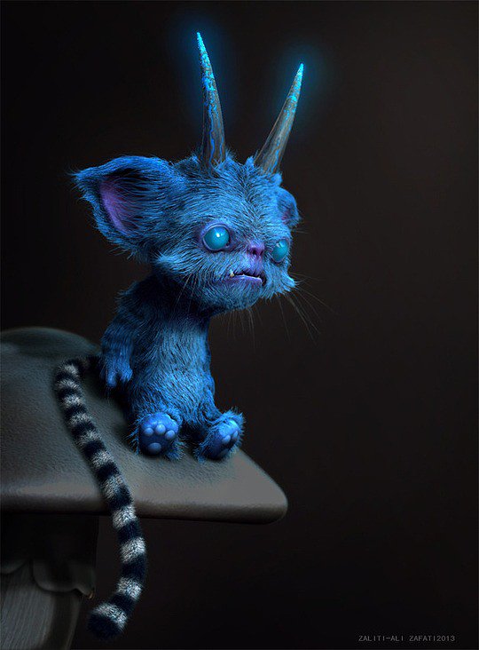 Ali ZafatiCG角色插画欣赏