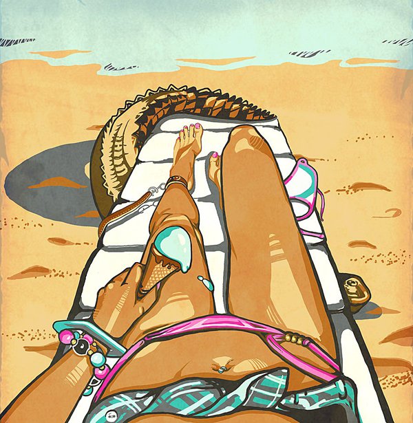 乌克兰Anna Savkina插画作品欣赏