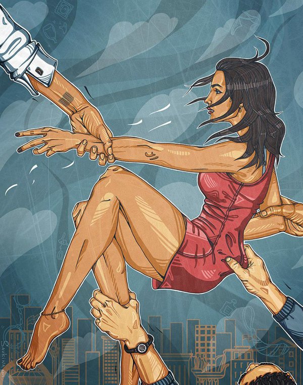 乌克兰Anna Savkina插画作品欣赏