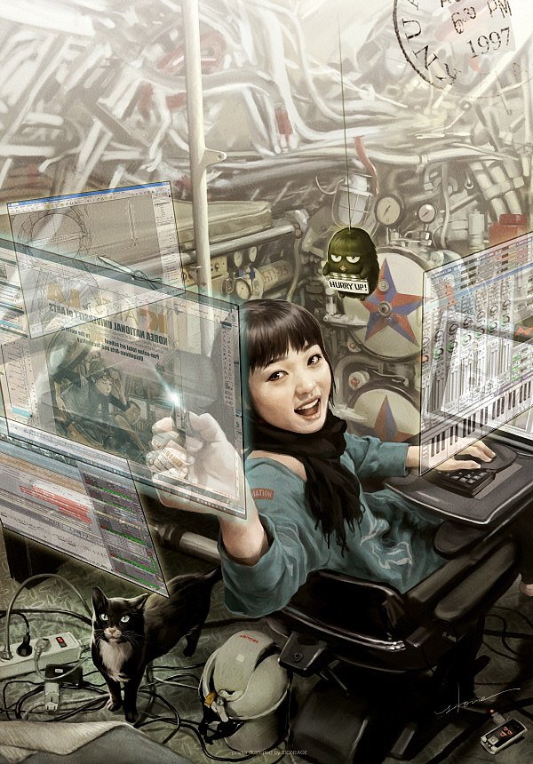 Stone JH概念插画