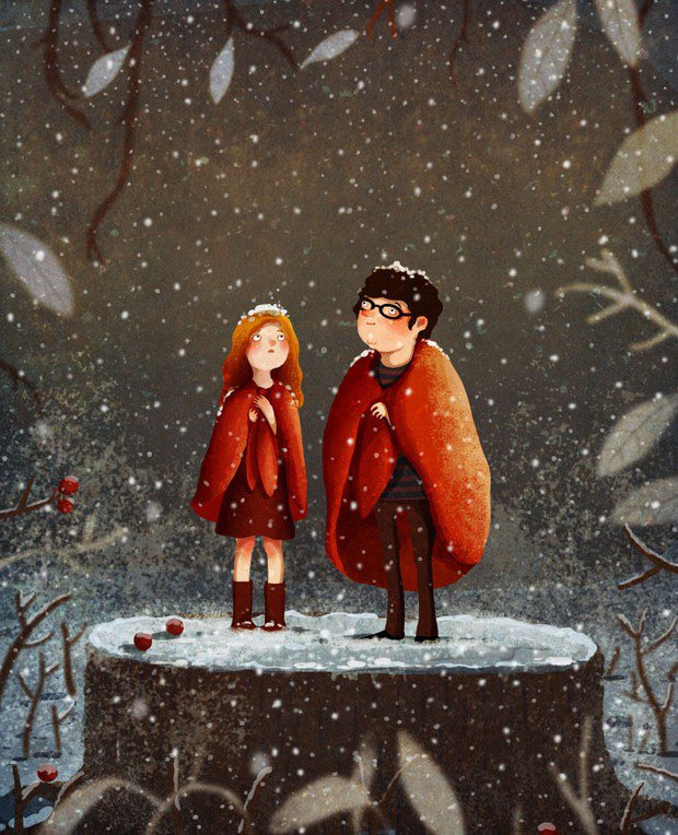 借东西的小人(Borrowers afield)插画作品