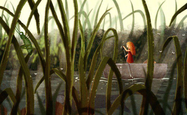 借东西的小人(Borrowers afield)插画作品