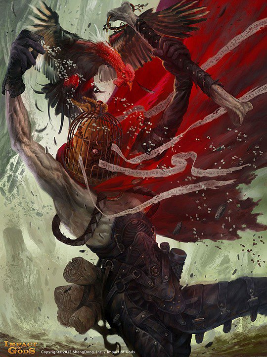 Jay Li游戏角色插画