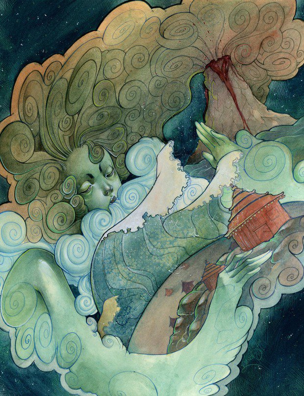 Kelsey Beckett人物插画