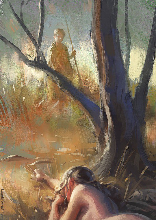 Lane Brown精美手绘插画