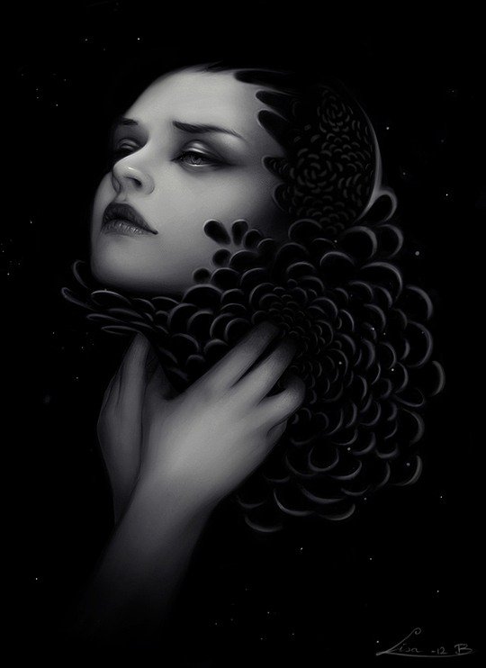 Lisa Buijteweg肖像插画