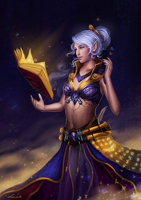 Lisa Buijteweg肖像插画