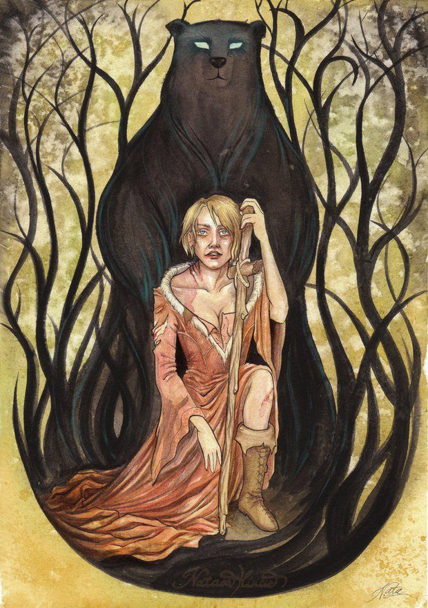 意大利插画师Natasa Ilincic幻想人物插画