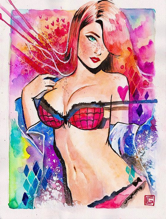 菲律宾Rian Gonzales人物插画